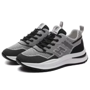 Spring and Summer New Flying Weaving Women's Sports Fashion Versatile Running Shoes Mesh Breathable Casual Student Womens Shoes - Image 4
