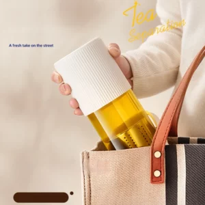 520ML Drinkware Transparent Glass Cup Kitchen Coffee Mug With Lid Scented Tea Filterate Water Bottle Coffeeware Teaware - Image 5