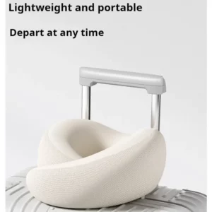 Memory Foam Neck Pillow Neck Support Pillow With Head Cushion Support Camping Neck Protect Soft Memory Foam Head Support - Image 4