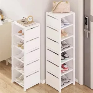 Multi Layer Shoe Rack Storage Rack, Shoe Rack Storage Rack, Space Saving, Wall Corner Stackable Shelves, Adjustable Storage Cabi - Image 6