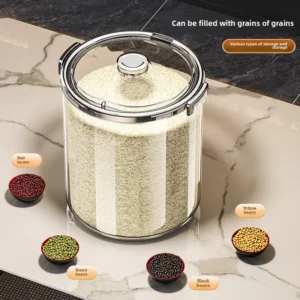 Household Thickened Rice Bucket Storage Container Moisture-proof Sealed Container for Grains Miscellaneous Grain Container - Image 4