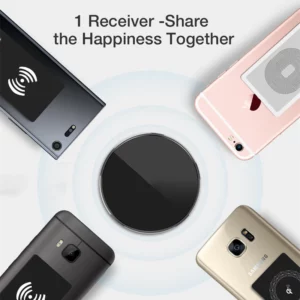 Universal Android Qi Wireless Charging Receiver Type C Wireless Charger Receiving Patch For Micro USB Smartphone For Iphone 6 7 - Image 3