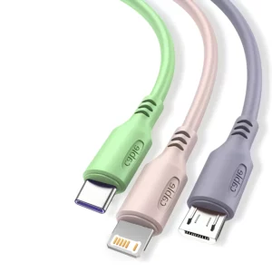 3 In 1 Super Fast Charging Cable For iPhone15 14 13 12 11 X Pro Max Micro USB Type-C Phone Charger USBC Data Cable - Image 4
