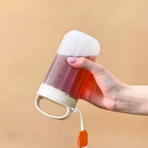 WORTHBUY New 350/550Ml Plastic Water Bottle With Handle&Rope Leak Proof Drinking Bottle Travel Sport Portable Milk Coffee Cup - Image 5