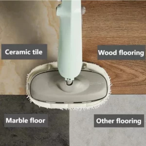 220V 1000W 240ml Steam Mop Household Mop High-temperature Sterilization Mite Removal Cleaner 15s Rapid Heating Visual Water Tank - Image 2