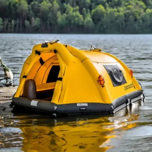 custom out door camping tent camping tent easy set up Portable Inflatable Water Tent on water - Image 2