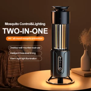 Xiaomi Mosquito Killer Lamp Insect Fly Trap Camping Lantern USB Timing Electric Mosquito Swatter Outdoor Insect Killer Repellent - Image 4