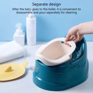 Toddler Potty Baby Toilet Trainer Portable Training Toilet For Travel Stable And Safe Oval Bottom Design Non Slip Potty For - Image 5