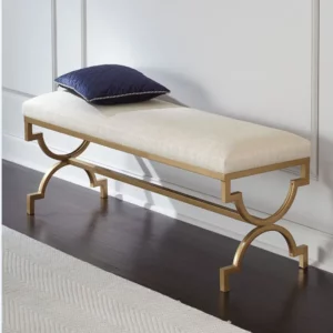 Light Luxury Sofa Hallway Bench Home Door Shoe Stool Elastic Cushion Bed Tail Stool Home Furniture Clothing Store Rest Stools - Image 2