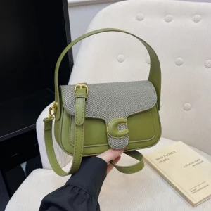Luxury Minimalist Leather Tote Bag For Women Vintage Casual Crossbody Messenger Large Capacity Commuter Elegant Designer - Image 5