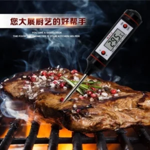 Digital Meat Thermometer Cooking Food Kitchen Probe Water Milk Oil Liquid Oven Digital Temperature - Image 2