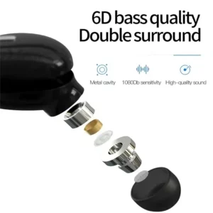 X9 Wireless Earphone Bluetooth-compatible 5.0 With Mic Single in-Ear Sports Headset For Xiaomi Huawei Stereo Sound Headphones - Image 5
