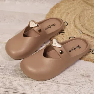 Summer Women Slippers Outdoor Beach Sandals Quick Dry Clogs Garden Shoes Female Soft Comfortable Indoor Home Slides Loafers - Image 3