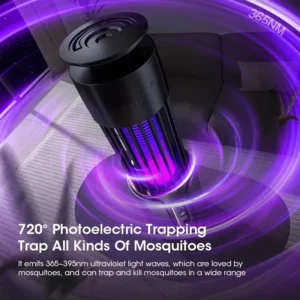 Xiaomi Mosquito Killer Lamp Insect Fly Trap Camping Lantern USB Timing Electric Mosquito Swatter Outdoor Insect Killer Repellent - Image 6