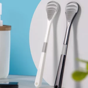 Tongue Cleaner Brush Reusable Oral Cleaning Scraper Oral Breath Multicolor Brush Care Tool Tongue Bad Hygiene Care Removal - Image 2