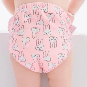 6 Layers of Waterproof and Reusable Cotton Baby Training Pants Baby Shorts Underwear Baby Diapers Diapers Underwear Diaper - Image 3