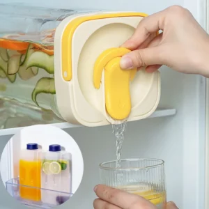2/2.5/3.5L Cold Water Kettle with Faucet Plastic Drink Dispenser for Refrigerator Fruit Tea Bucket Liquid Beverage Container - Image 1