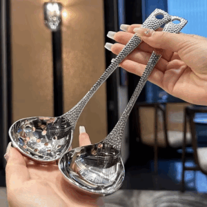 Stainless Steel Soup Spoon Deepen Large Capacity Spoon Silver Mirror Polished Flatware Soup Rice Home Kitchen Tableware - Image 7