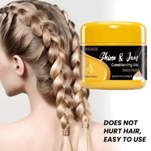 50g Hair Braiding Gel Styling Control Smooth Long Lasting Styling Braiding Gel Tames Frizz Edges Hair Gel Twist Styling Wax - Image 4