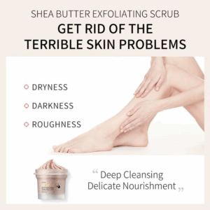 Exfoliating Scrub Cream Face Body Chicken Skin Remove Blackhead Cutin Smooth Skin Fade Dark Mud Spot Whitening Care Brighte N6A5 - Image 4