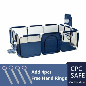 Baby Playground Playpen Corralito for Baby Toddlers with Thicken Steel Pipes Kids Play Park Activity Fence Ball Box Game Playpen - Image 4