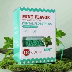 Mint dental floss stick - home portable disposable care dental floss stick - oral care - deep cleaning - interdental cleaning pr - Image 5