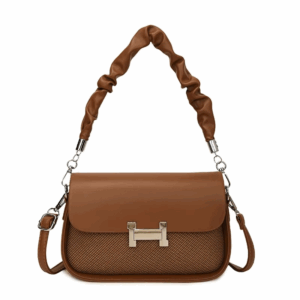 High Quality Fashionable Crossbody Bag Women's Designer Leather Handbag Minimalist Solid Color With Adjustable Shoulder Strap - Image 5