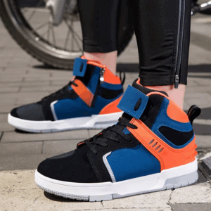 Motorcycle Boots Breathable Men Motorbike Sneaker Microfiber Leather Adventure Touring Boots Motorcyclist Shoes Anti-slip - Image 5