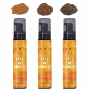 Color Lace Tint mousse Strong adhesive wig lace mousse Waterproof, safe and non-irritating 100ml Light / Medium / Dark Brown - Image 7