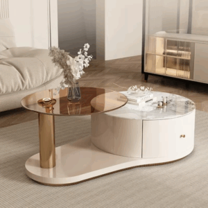 Organizer Modern Coffee Table Lift Up High Mobile Living Room Coffee Table Mesa Lateral Apartamento Couchtisch Home Furniture - Image 7
