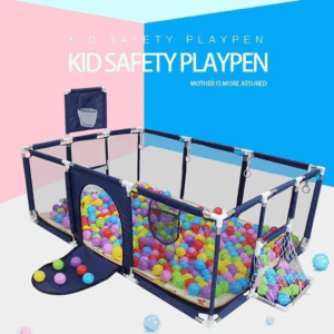 Baby Playground Playpen Corralito for Baby Toddlers with Thicken Steel Pipes Kids Play Park Activity Fence Ball Box Game Playpen - Image 3