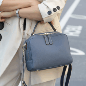 Genuine Leather cowhide Women's Handbag 2025 New Style Crossbody Bag Shoulder bag Luxury Design small square bag For commuting - Image 5