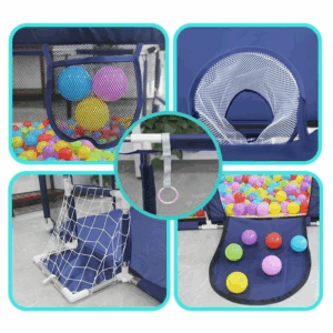 Baby Playground Playpen Corralito for Baby Toddlers with Thicken Steel Pipes Kids Play Park Activity Fence Ball Box Game Playpen - Image 2
