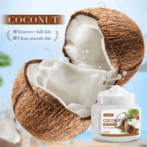 Coconut Exfoliating Cream Facial Scrub Moisturizing Nourishing Beauty Skin Care Repair Scrubs Face Cream Pomegranate Green Tea - Image 6