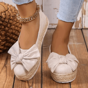 Fashion Loafers Women's Thick Platform Slip-On Espadrilles Shoes Woman Spring Summer Breathable Non-Slip Flats Shoes Plus Size - Image 5