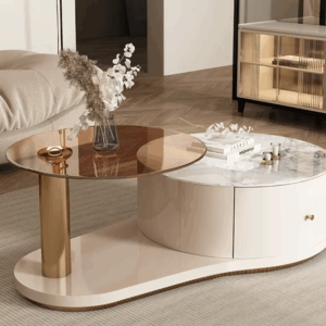 Organizer Modern Coffee Table Lift Up High Mobile Living Room Coffee Table Mesa Lateral Apartamento Couchtisch Home Furniture - Image 5