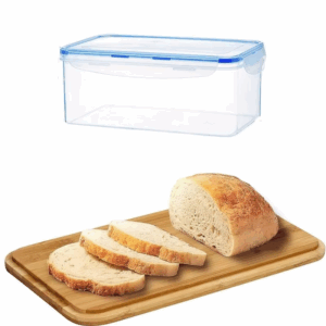 Plastic Bread Storage Box Airtight Food Storage Container Sandwich Bread Keeper With Lid Loaf Bread Container Kitchen Organizer - Image 5