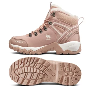 GOLDEN CAMEL Waterproof Hiking Shoes Military Hiking Boots High Top Trekking Shoes for Women 2024 Autumn Non-slip Wear-resistant - Image 5