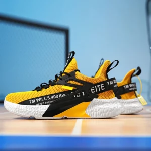 Men's new shoes sneakers light casual fashion running elastic leisure outdoor mesh summer sports tennis man walking 2025 size - Image 6