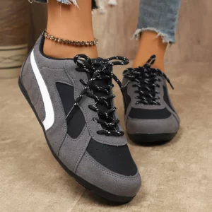 Soft Sole Casual White Sneakers for Women 2025 Spring Autumn Fashion Non Slip Running Shoes Woman Lightweight Flat Sports Shoes - Image 3