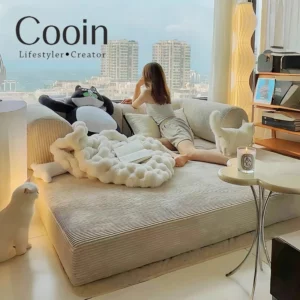 Vacuum compression sofa; Transformable sofa combination; Living room function sofa bed; Modular sofa; Hotel compression bed - Image 1