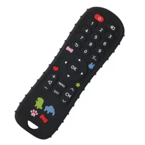1PC Silicone Baby Toys TV Remote Control Shape Teether Toy BPA Free Silicone Teething Chewing Toy Sensory Baby Accessories - Image 5