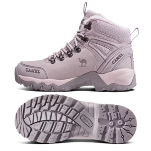 GOLDEN CAMEL Waterproof Hiking Shoes Military Hiking Boots High Top Trekking Shoes for Women 2024 Autumn Non-slip Wear-resistant - Image 4