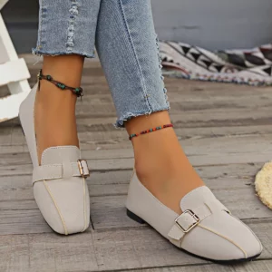 New Flats Shallow Loafers Women Walking Casual Shoes Designer Summer Comfort Soft Sole Shoes Brand Office Zapatillas De Mujer - Image 4