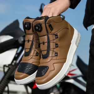 Summer New Motorcycle Boots Men Women Knight Outdoor Riding Anti-slip Spring Sneakers Shoes Bicycle Mountain Racing Road Speed - Image 8