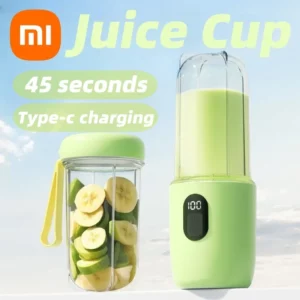 Xiaomi Portable Blender USB Rechargeable Cordless Mini Juicer Mixer for Smoothie Shake Protein Travel Sports Bottle Juicer Cup - Image 1