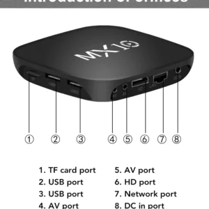 New Android Tv Box 1GB 8GB Mini Mx10 Smart Tvbox 2 4g Wifi RK3228 Quad Core Set Top Box 4K Smart TV BOX Dual Band WIFI - Image 6