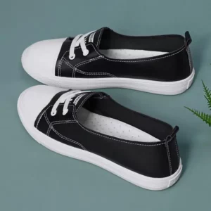 Slip On Shoes For Women Espadrilles Platform All-Match Slip-on Small Summer New Comfortable Fabric Canvas Shoes Woman Comfortabl - Image 6