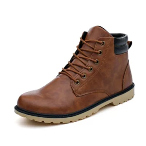 Brand New Men's Leather Shoes Korean Trend Comfortable Loafer Men Shoes British Fashion Men High Top Sneakers New Moccasins Men - Image 8