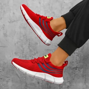 Men Casual Sports Shoes Breathable Lightweight Sneakers Anti-slip Flats Outdoor Running Walking Tenis Athletic Jogging Shoes - Image 1